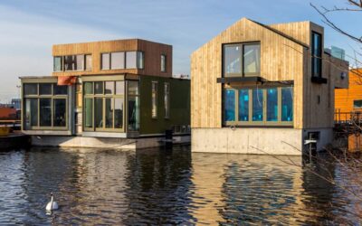 Casas Flotantes en Ámsterdam: Innovación y sostenibilidad (Proyecto Schoonschip).