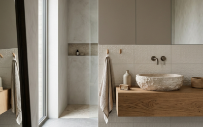 Tendencias de diseño en baños 2026 y cuáles son susceptibles de industrializar