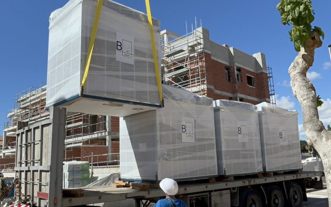 Logística de baños industrializados: de la fábrica a la obra